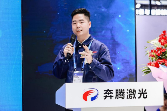奔腾激光集团终检部部长蔡亮