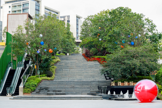 深铁瑞城项目实景,三期即将入市销售