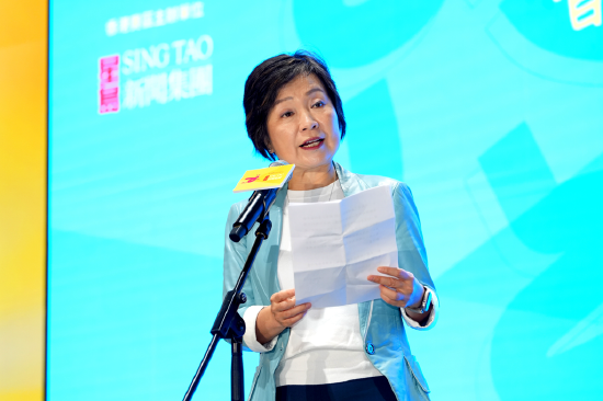 香港特别行政区教育局局长 蔡若莲&nbsp; &nbsp; 