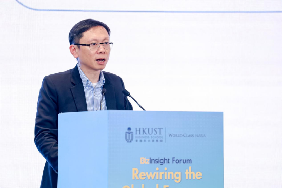 港科大商学院署理院长许佳龙为活动致欢迎辞