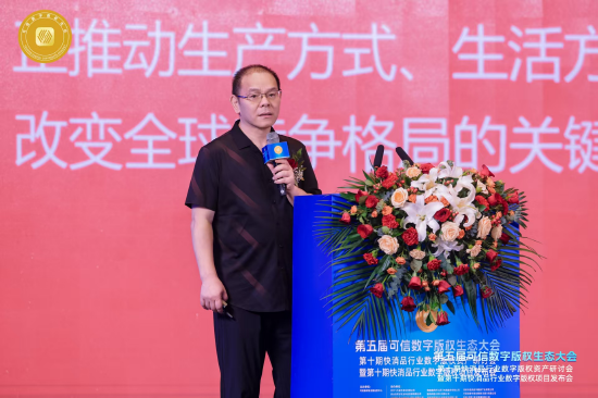 可信版权链全国运营中心主任宣宏量