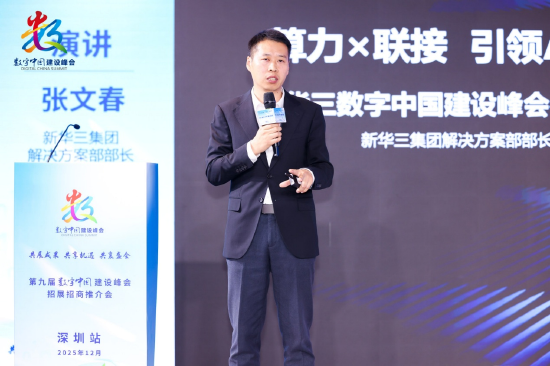 新华三集团解决方案专家张文春