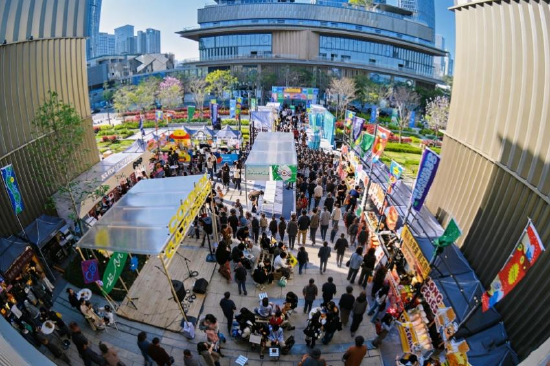 一起凡几”市集落地K11 HACC文化空间吸引众多人流