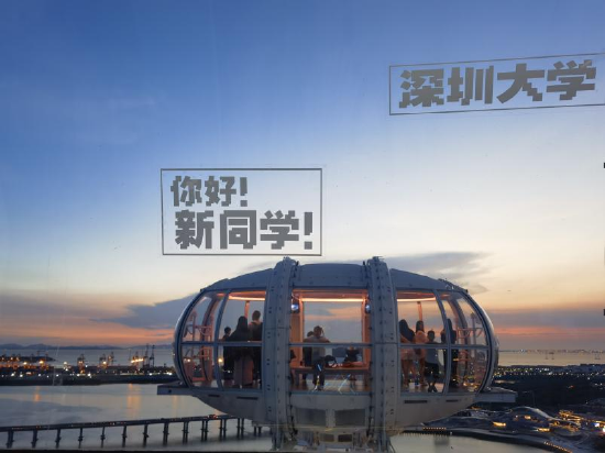 摩天轮“你好，新同学”主题轿厢