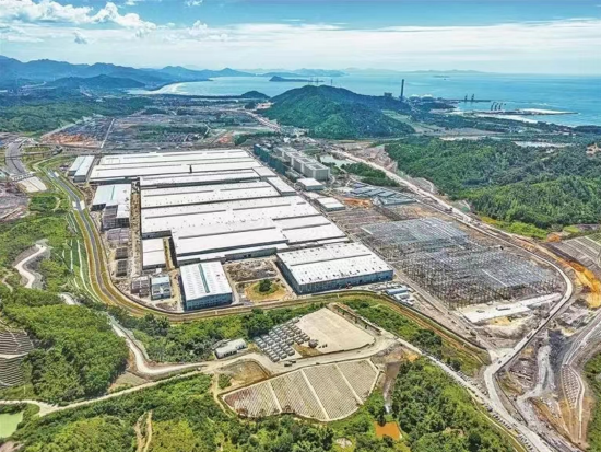 深汕比亚迪汽车工业园二期建成投产