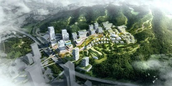 玉龙地块规划效果图（效果图仅供参考，请以政府最终公示为准）