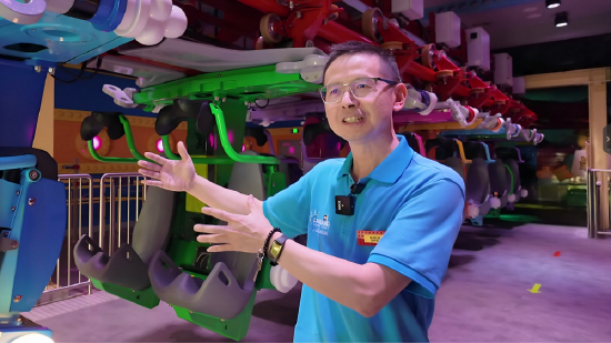 倪向旭介绍团队早检流程