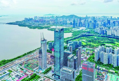 截至2023年3月底，深圳市商事主体已突破400万户。图为深圳湾一景。新华社发