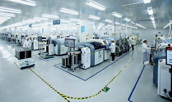 欣旺达智能制造车间