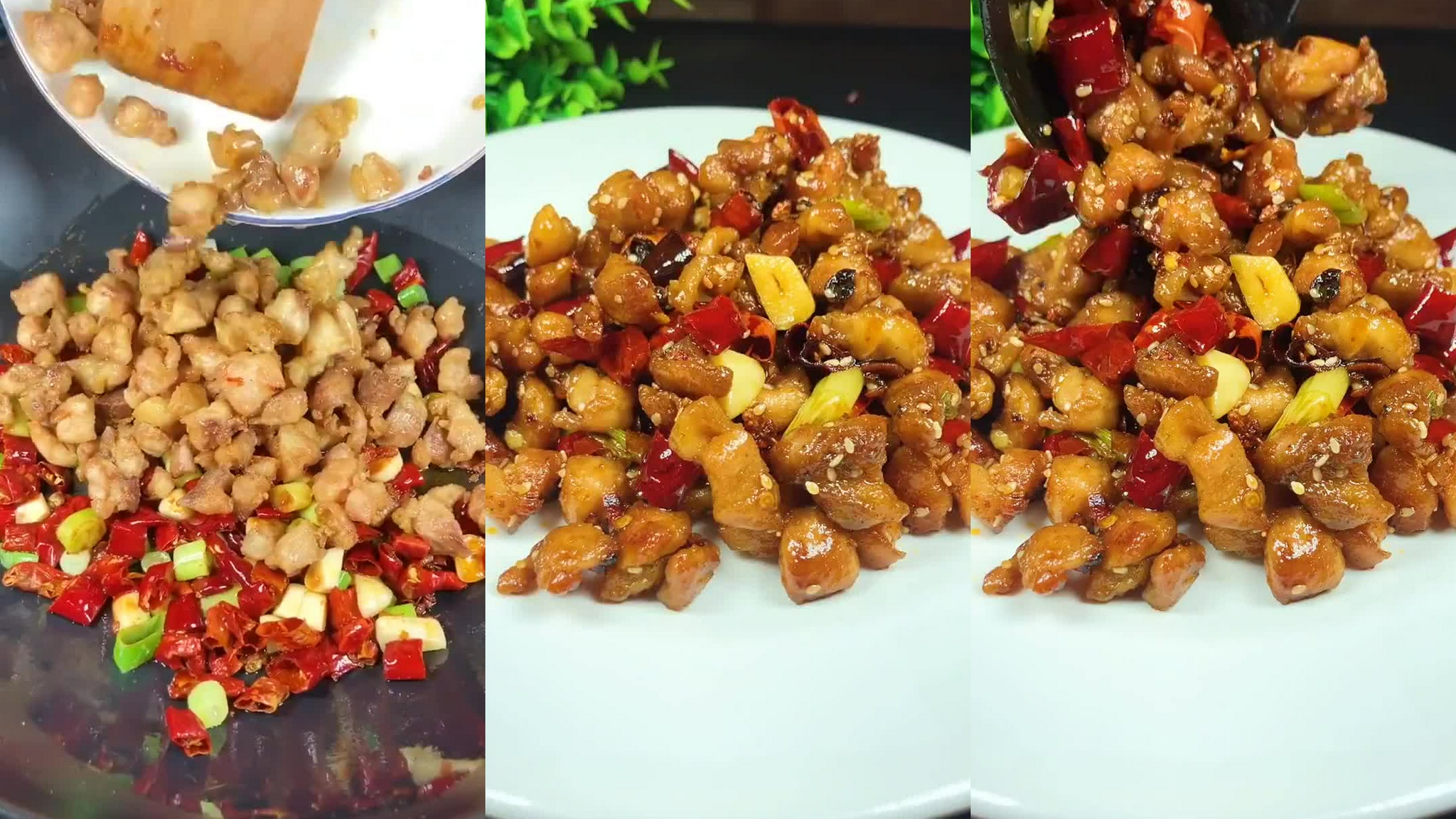 悠云居:野外发现只土鸡,抓来做辣子鸡,麻辣出锅口水直流,看饿了