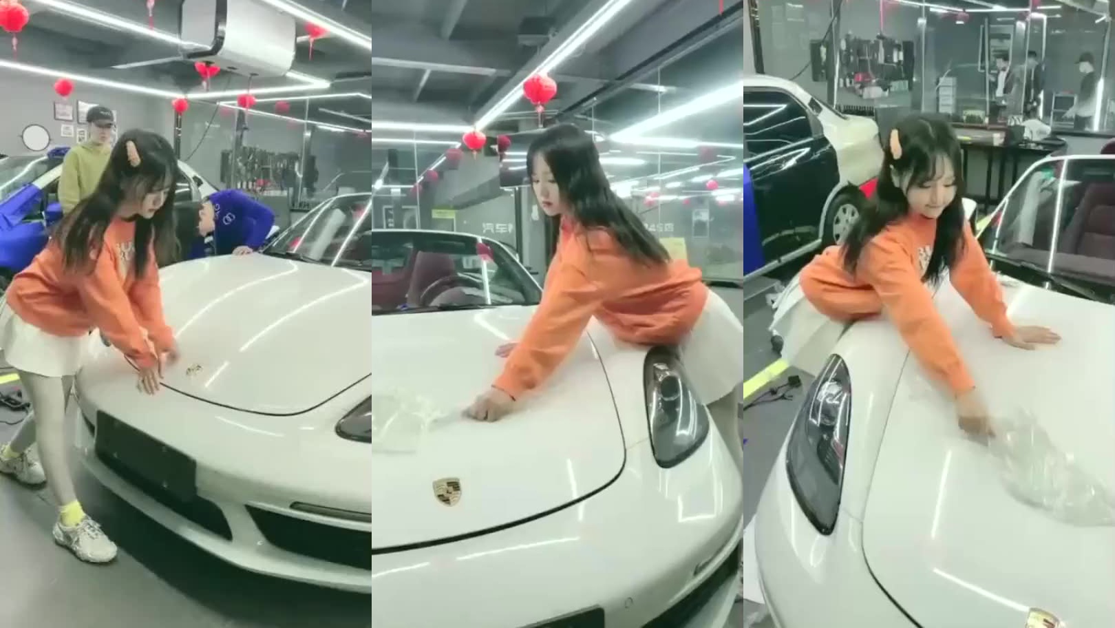 美女选择了骑电动车的,放弃了开豪车的,看完后我也选骑电动车的