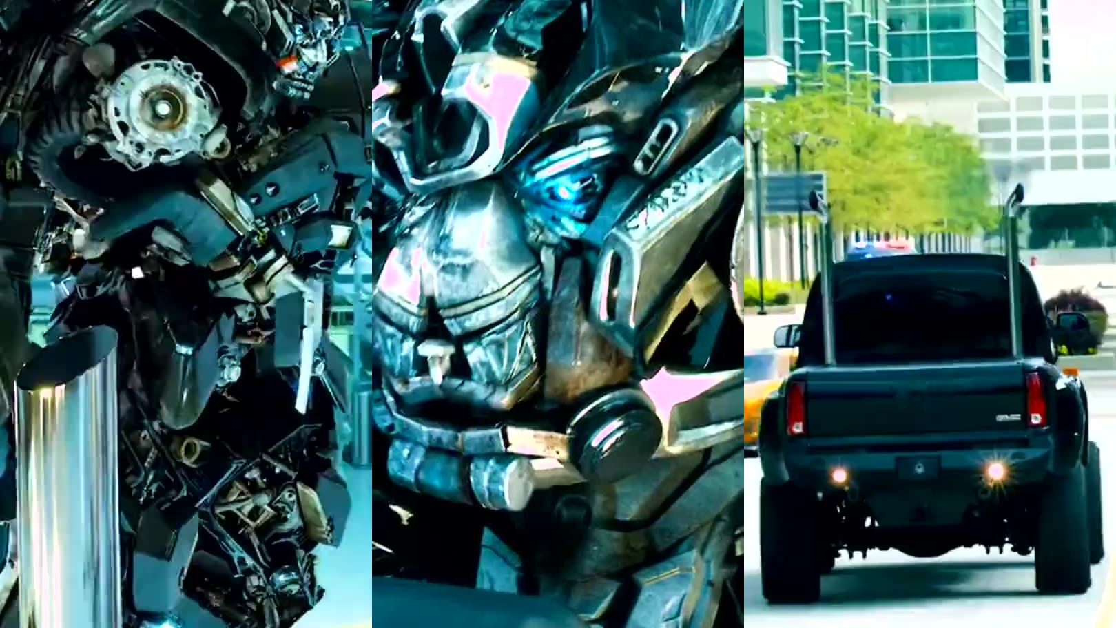 汽车人变形出发变形金刚超帅变身