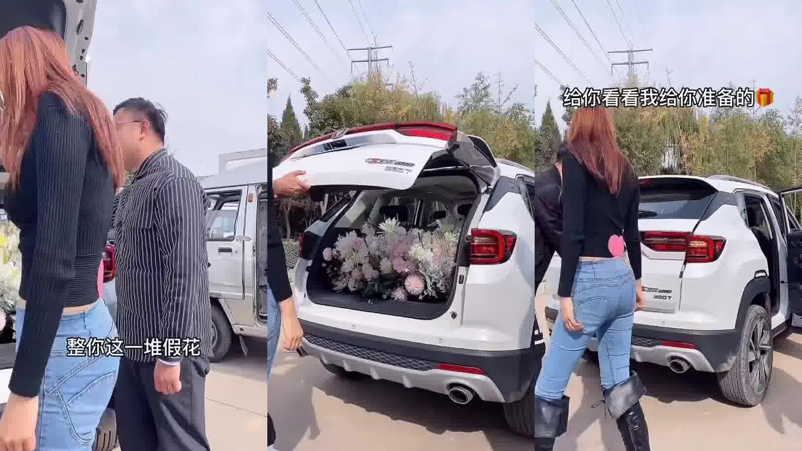 200个仙女棒插进排气管中,油门一拧场面彻底失控!