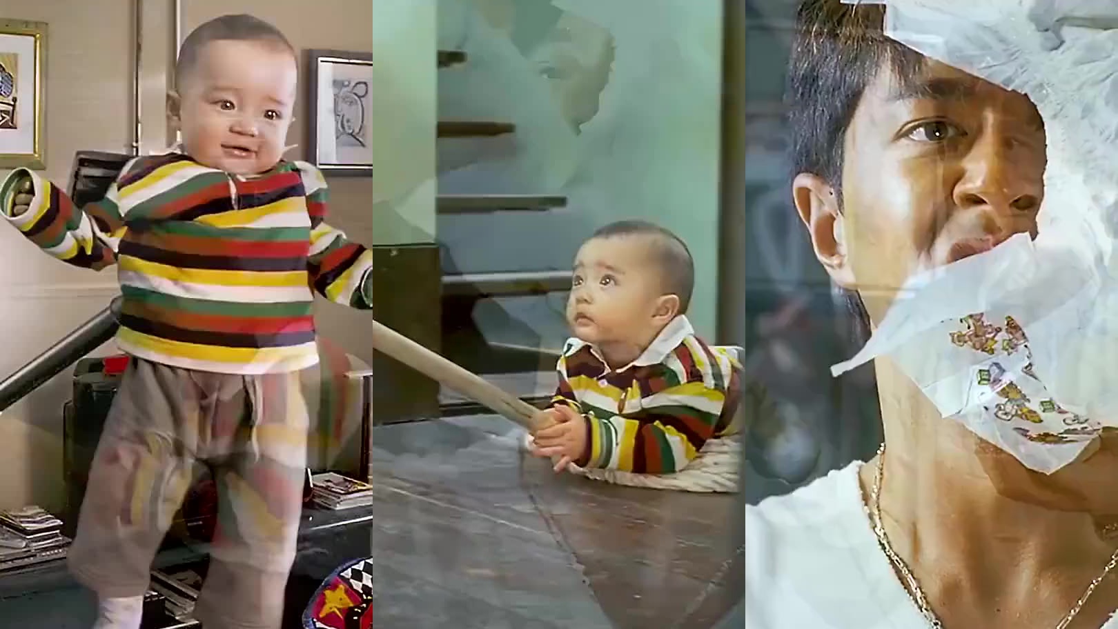 宝贝计划中的大眼萌仔小婴儿matthew蔡志强长大了!