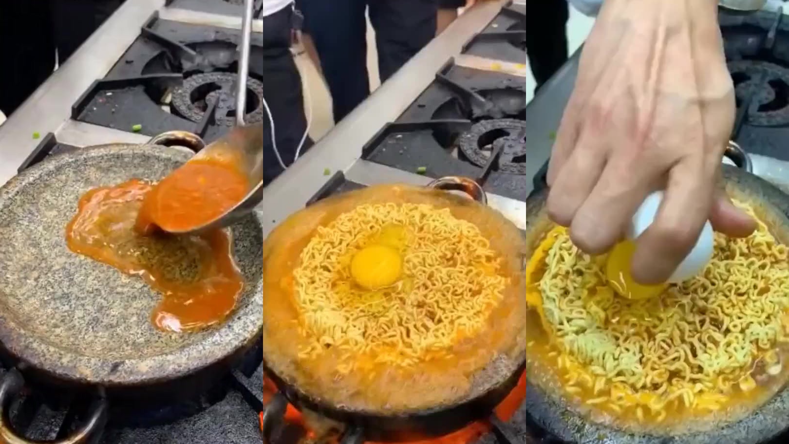 达叔吃泡面吃出新花样,面都从鼻子里喷了出来,还在想着发财