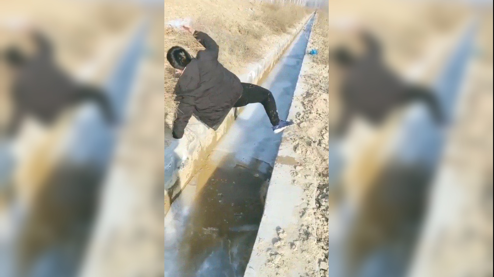 小伙上车时掉了一只鞋, 没想却把另一只也扔了, 结局笑到肚子疼