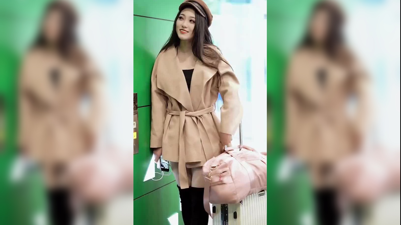 秋冬穿搭珊珊巢青年高级感穿搭环球度假区戏精试镜