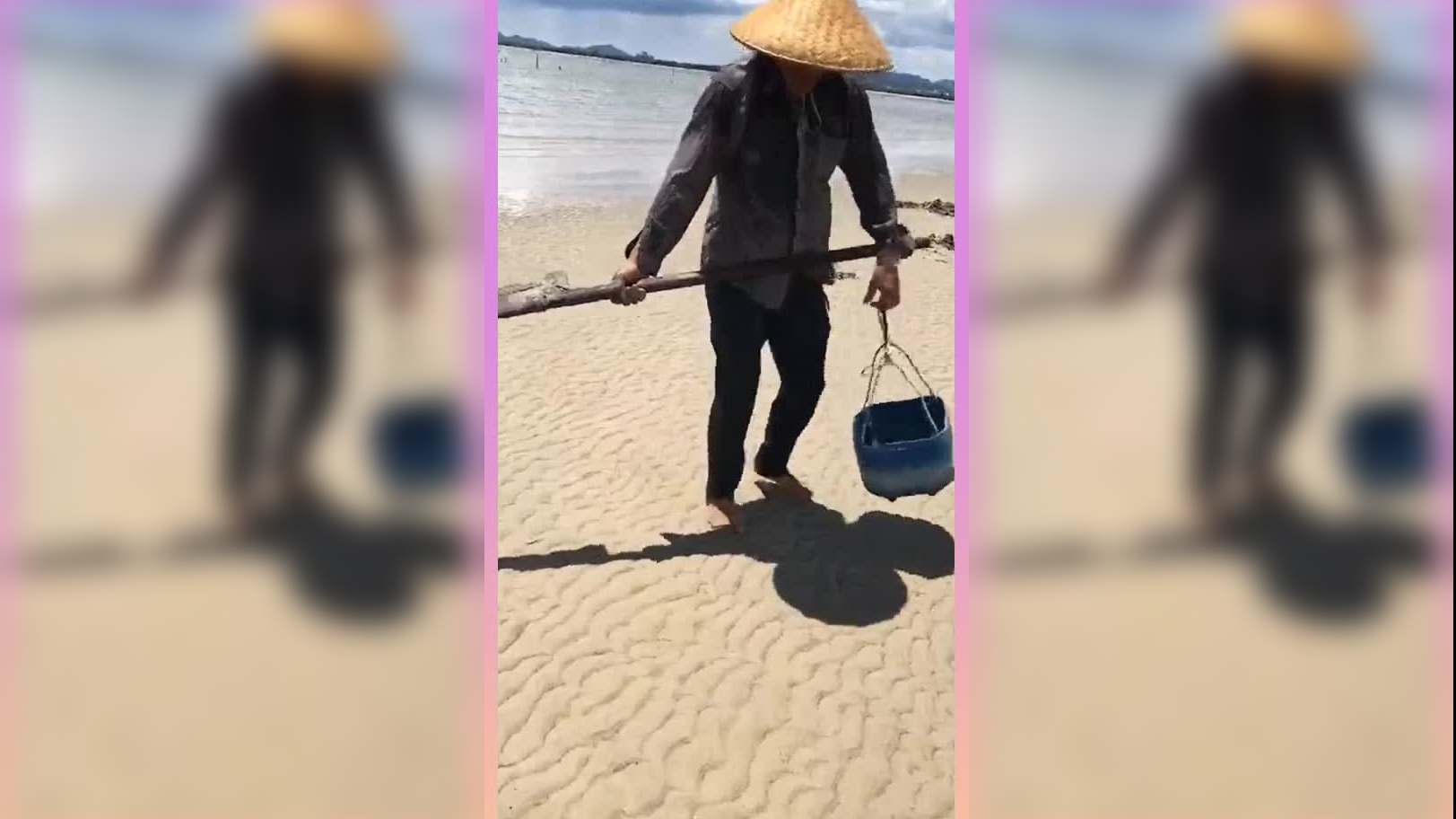 大齐赶海,发现一只大蛏王不太对劲,还抓到了它