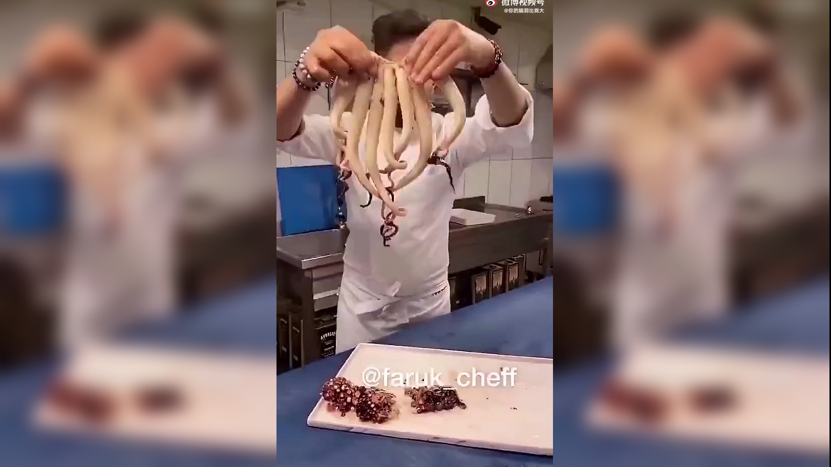 深海霸王鱼被活活吞噬!镜头实拍,巨型章鱼霸气捕食瞬间