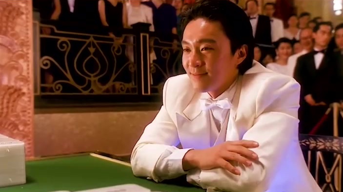 周星驰经典,上海滩赌圣,投降可以输一半么