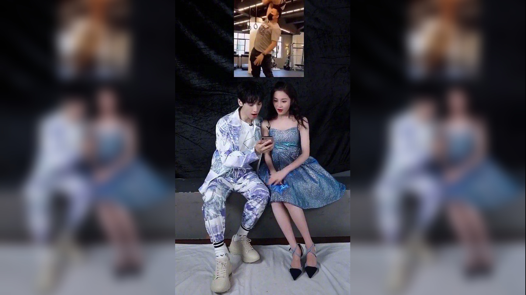 快乐大本营:王一博程潇快乐大本营舞蹈秀,程潇的体操舞太厉害!