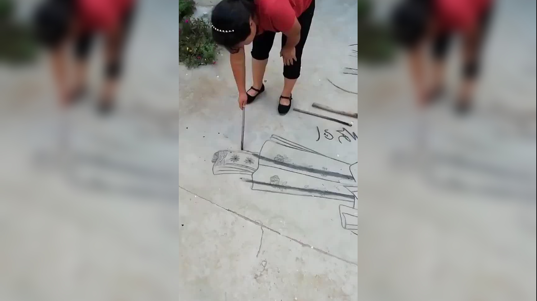 中国早期大妈打架影像 (已失传)