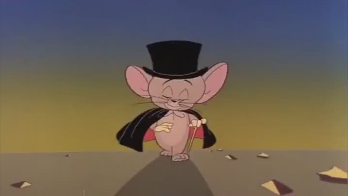 猫和老鼠,魔法师太厉害,把汤姆唬的一愣一愣的,不敢放肆