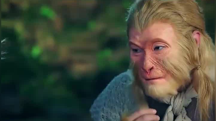 宝莲灯前传:金蝉子与杨戬大战,不料蹦出了个石猴!