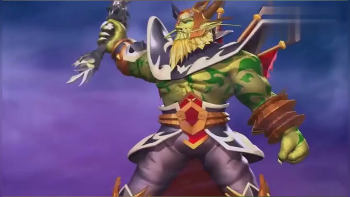 神兽金刚之天神地兽蚩尤找冥帝对战,却被他给困住,这下危险了