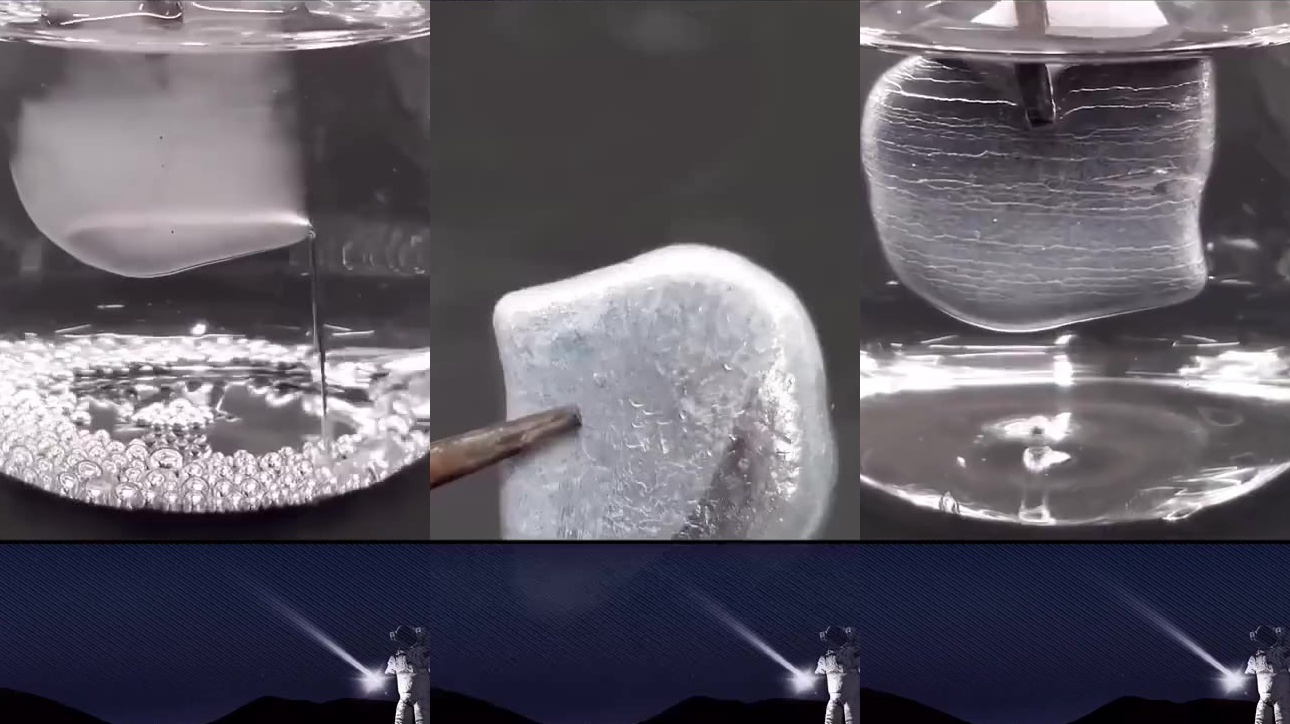 见过固态的水银吗?没错,就是这个样子的!最后的时刻好解压