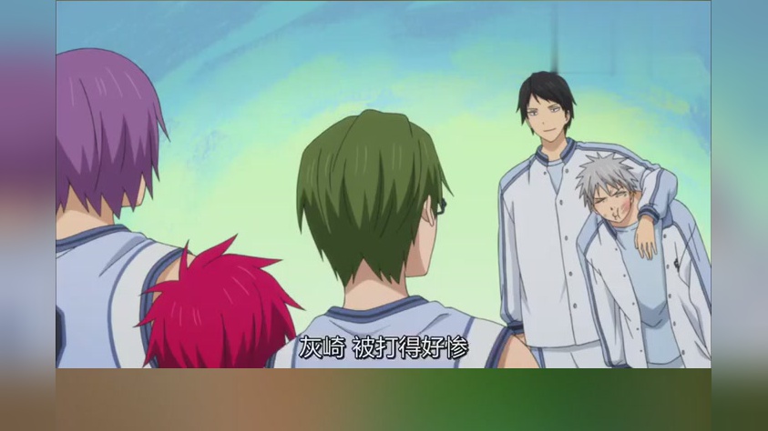 黑子的篮球:火神进入zone状态, 拦下紫原雷神之锤!