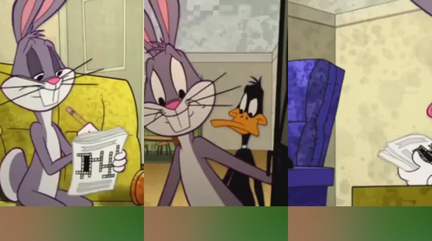 山姆求助兔八哥和达菲鸭,虽然不愿意,还是帮助了山姆!