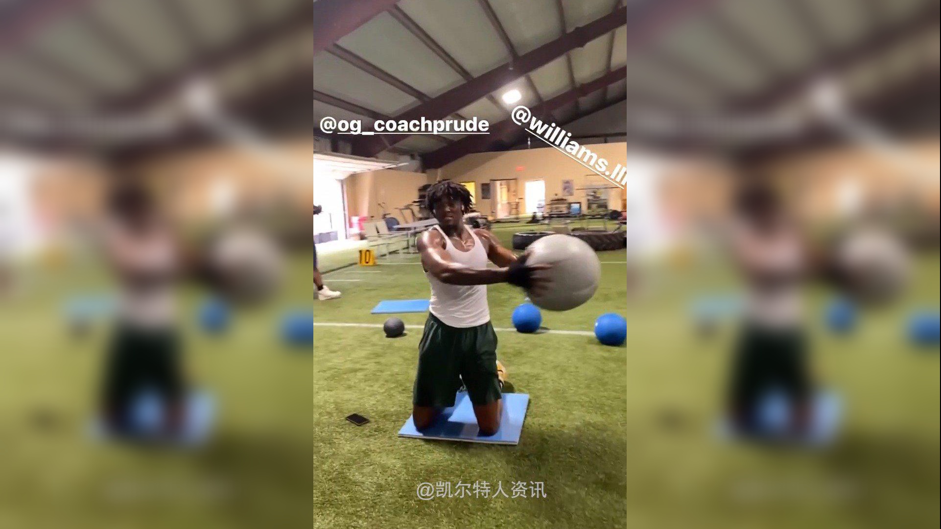 阿森西奥利用假期,进行个人训练,积极备战新赛季