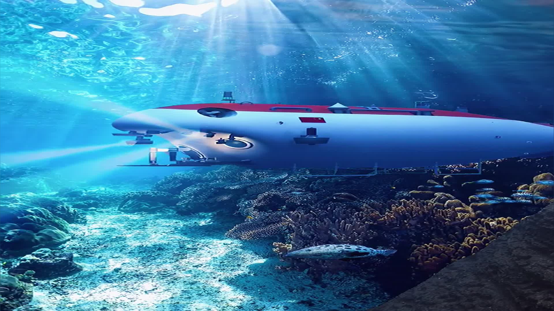 在陌生的深海,"蛟龙号"驾驶员为了研究事业,竟开启这样玩闹