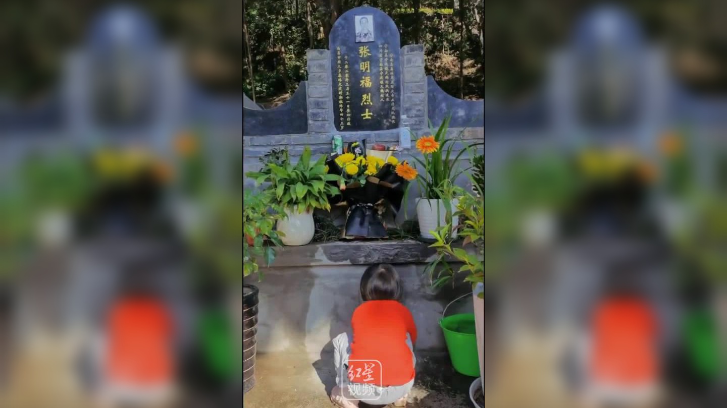 消防员爸爸张明福火灾中牺牲,女儿哭闹两天想爸爸