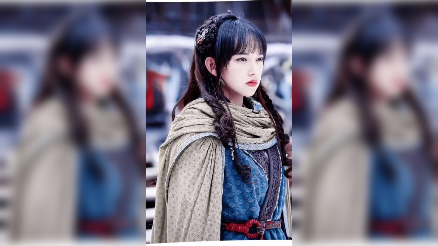 程潇古装造型好美啊,雪域少女好灵哦
