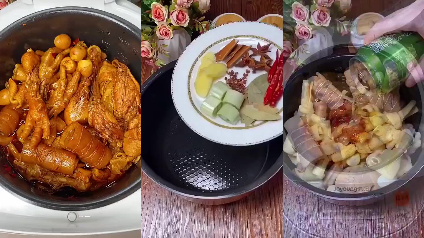 超小厨嘴馋买卤味煮一大碗酸辣粉酸酸辣辣真够味吃爽了