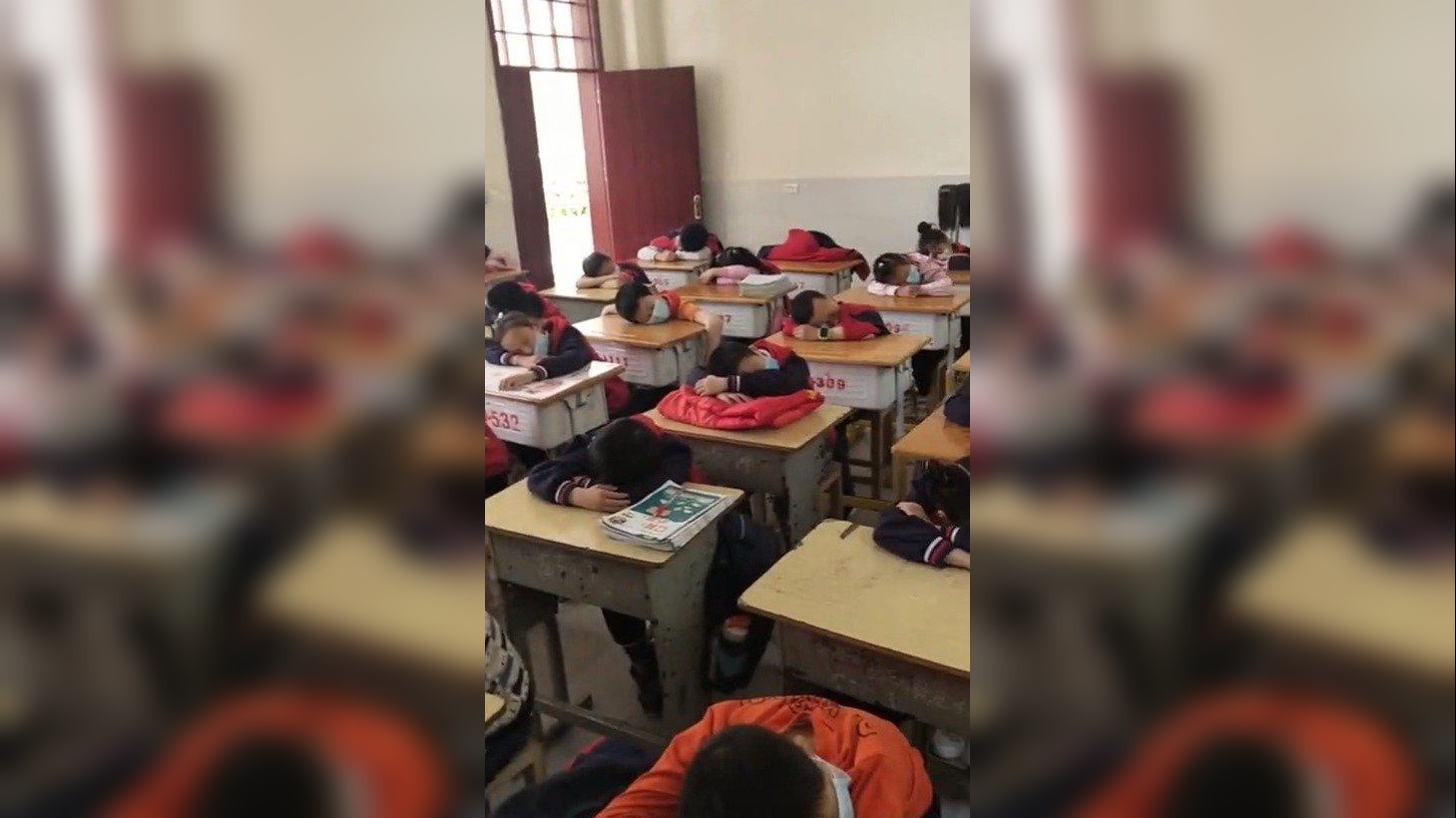 课间午休不许出教室怕什么