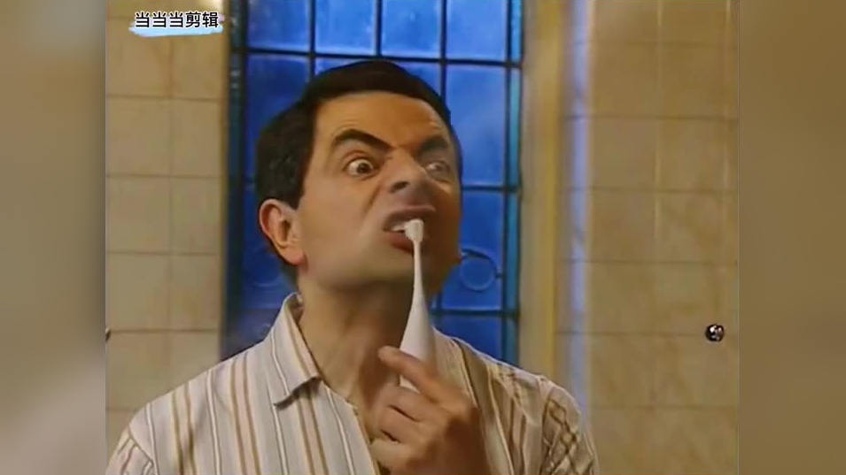 这种方法关灯,不是一般人可以模仿的憨豆先生 搞笑视频