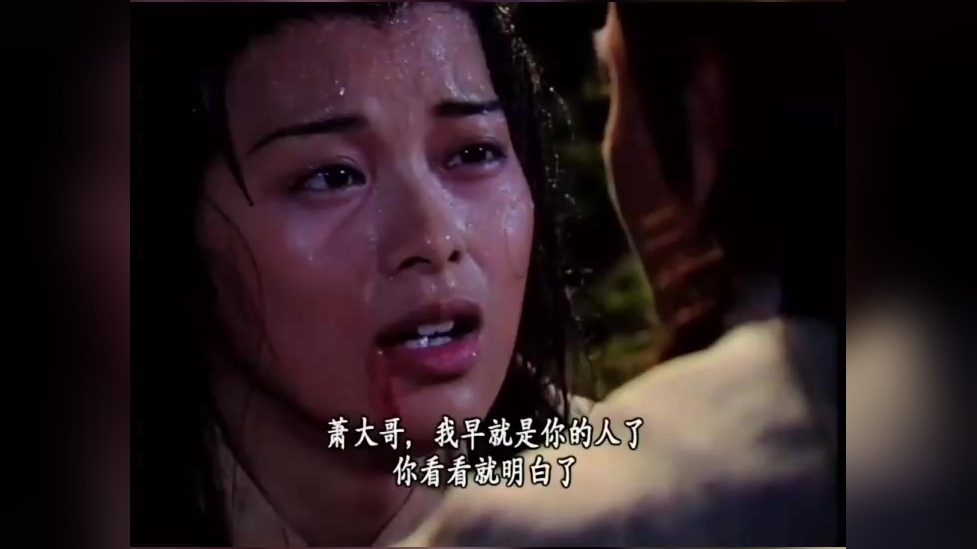 乔峰放出金龙,伤的阿朱半死,阿朱死前告诉乔峰身世