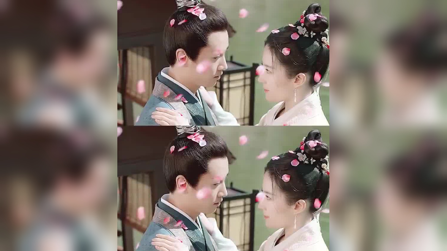 连背影都如此郎才女貌!