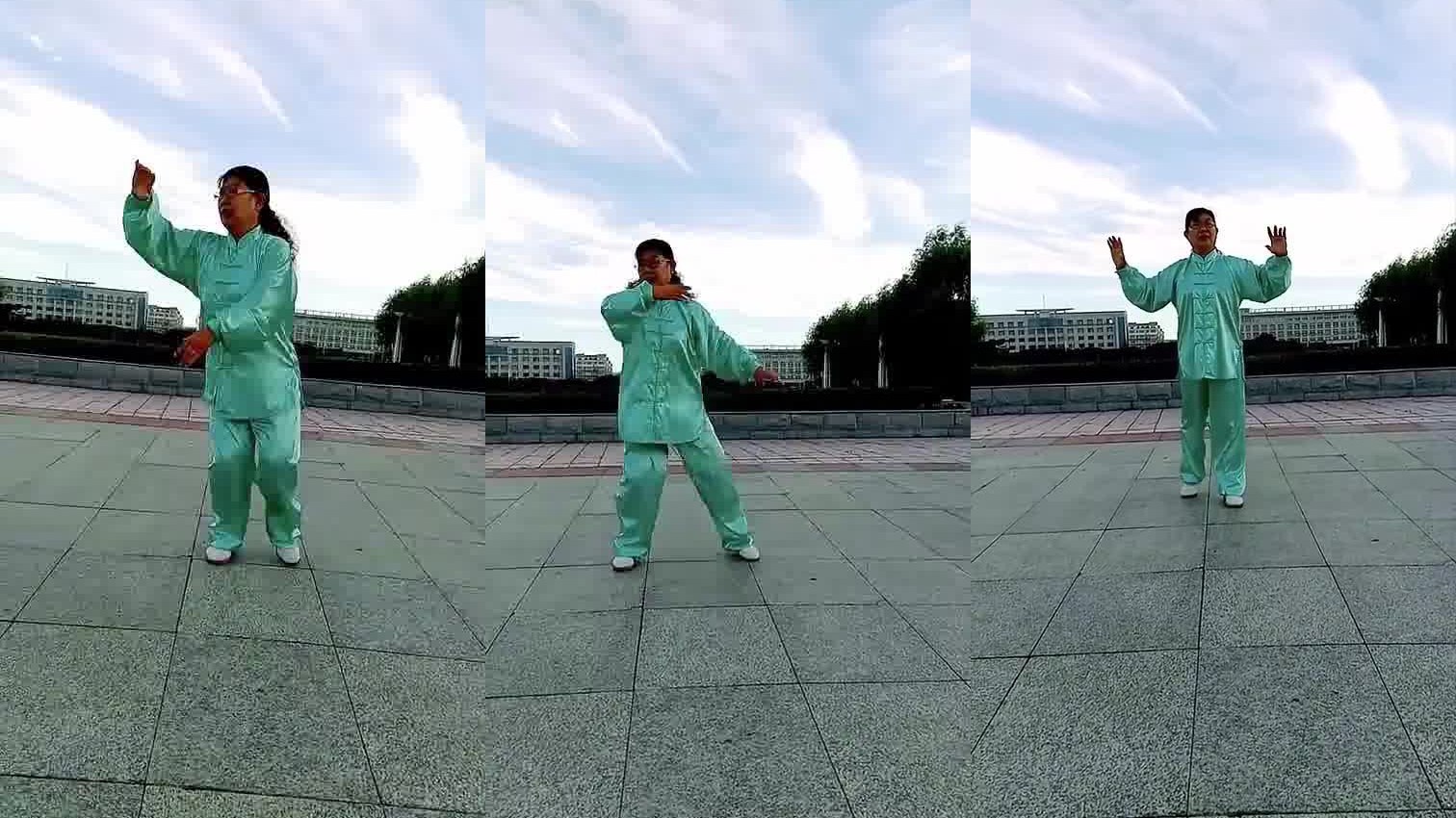 再做太极养生舞慧海福源