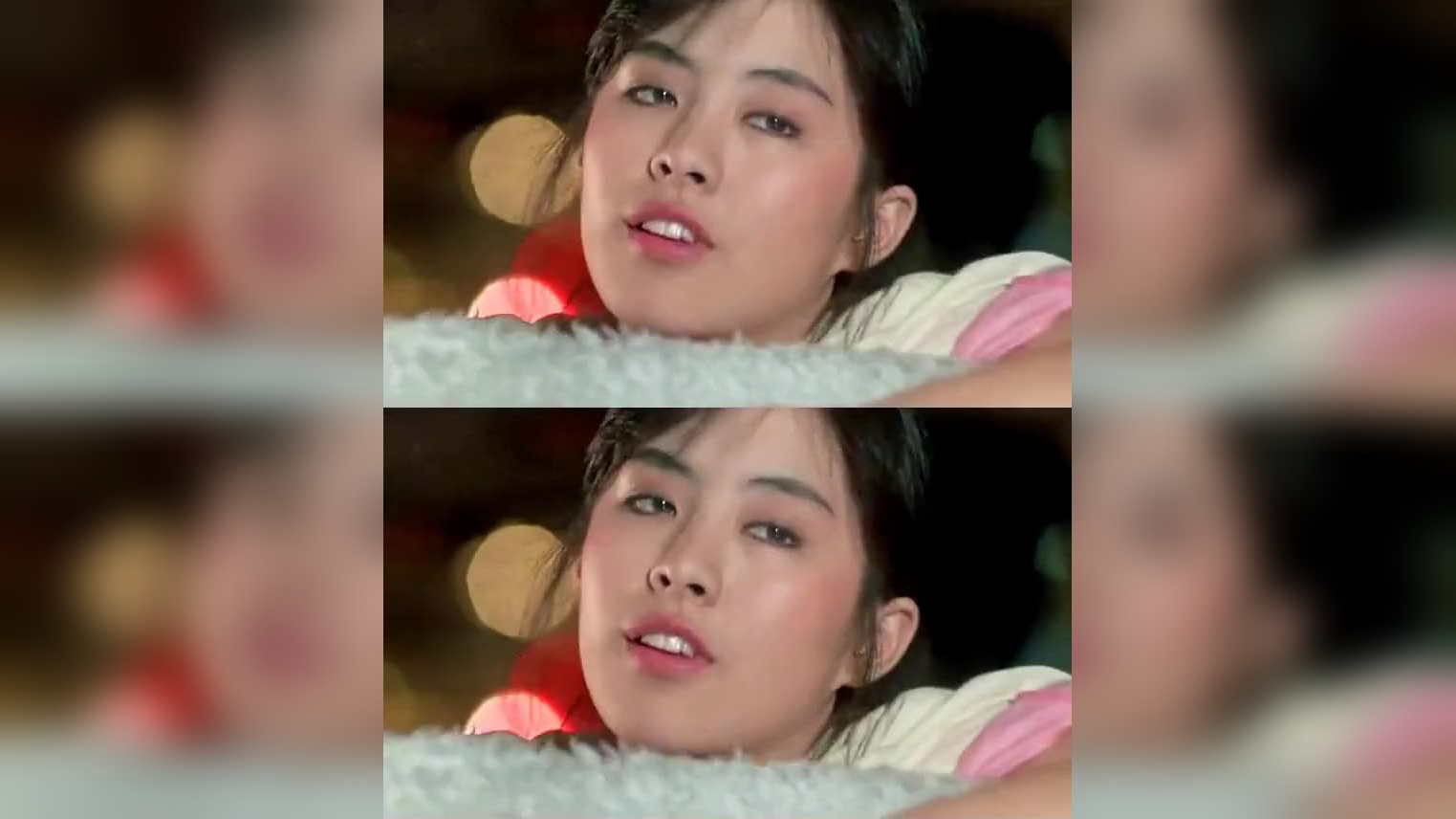 王祖贤吃醋了,成龙只好把邱淑贞扔地上,笑抽了