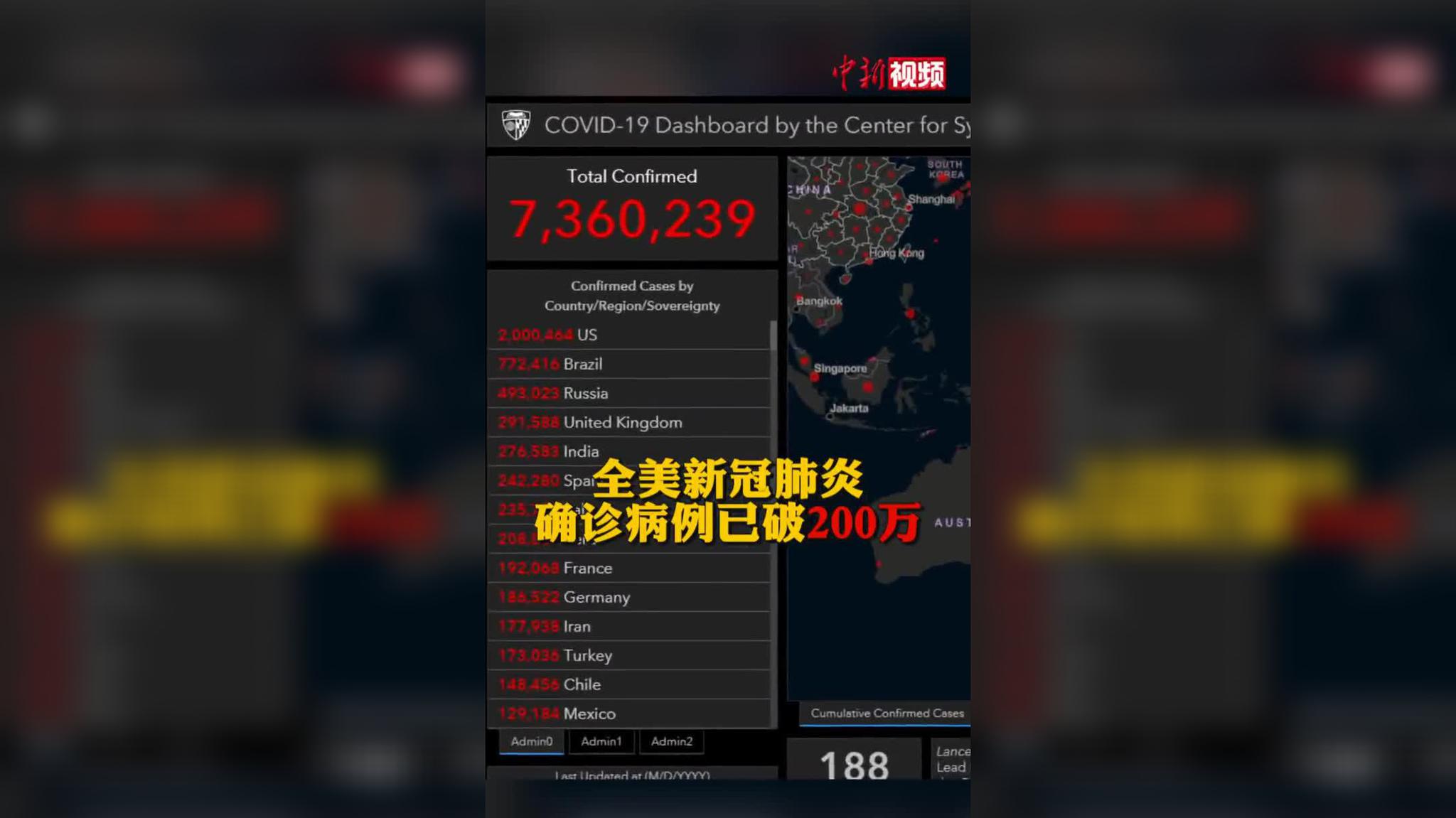 新增近万例!俄罗斯新冠肺炎确诊病例数超51万