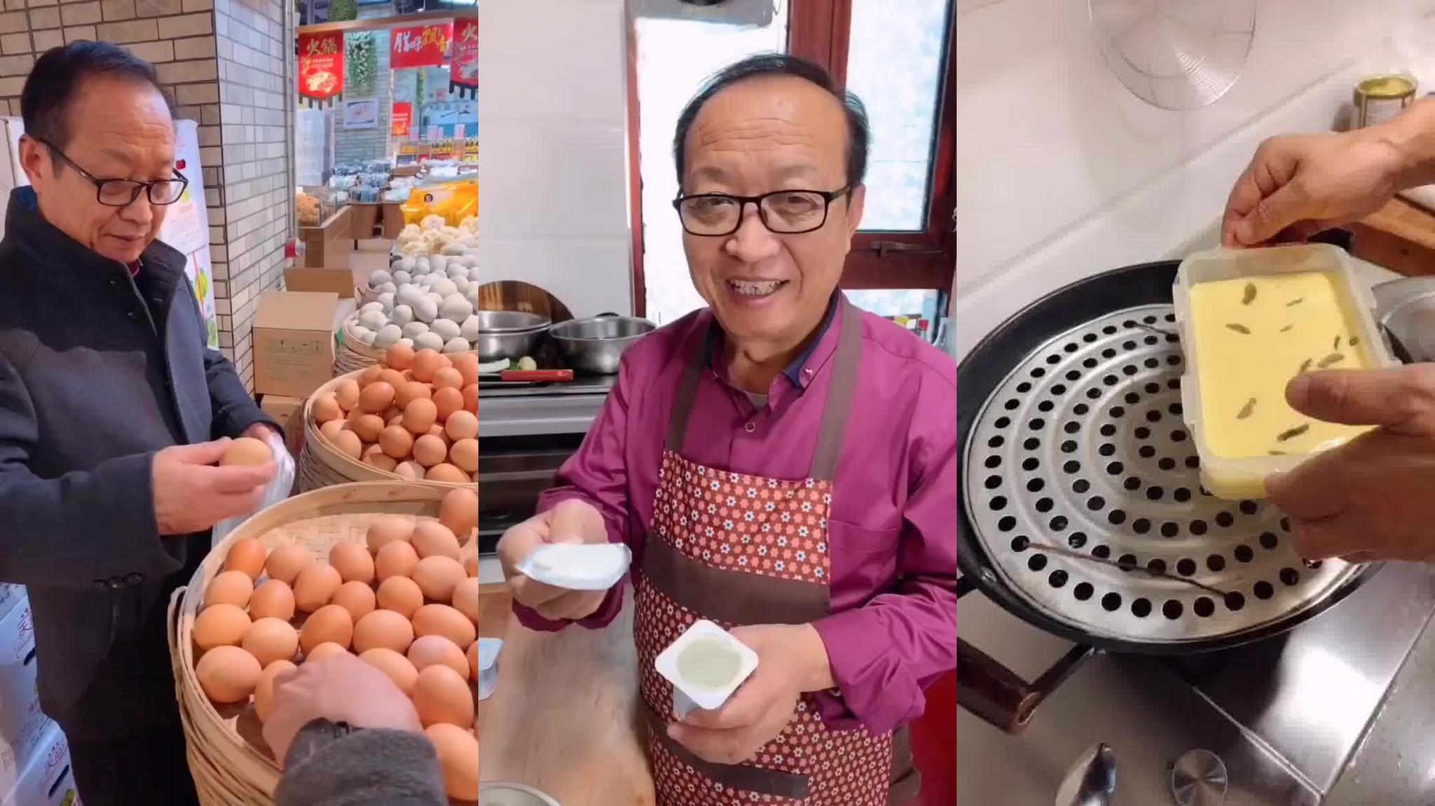 丽丽和妹妹一家人烤红薯陕西农村娃舌尖上的美味满满的回忆