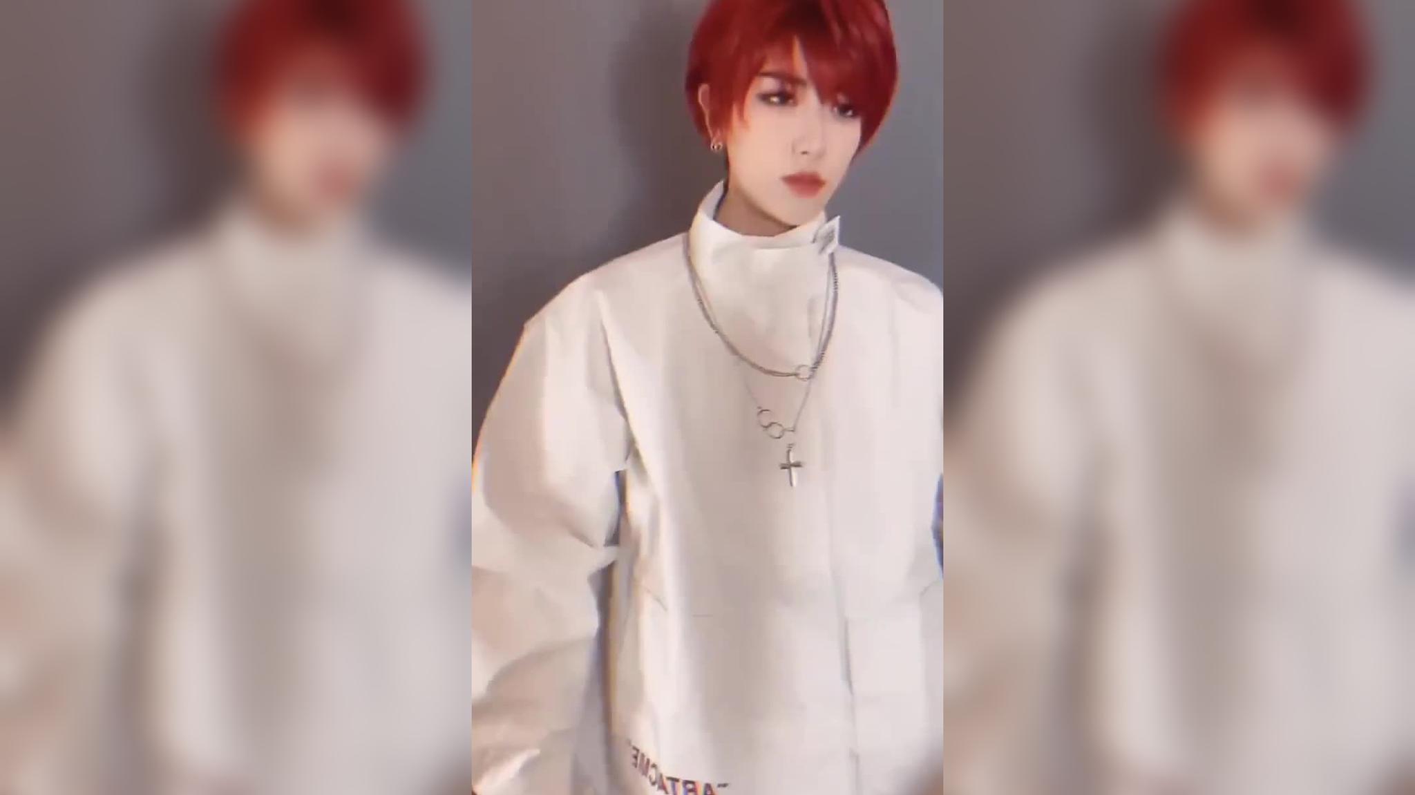 韩美娟被批不配参加创4穿男装霸气回击提醒大家pick么么哒