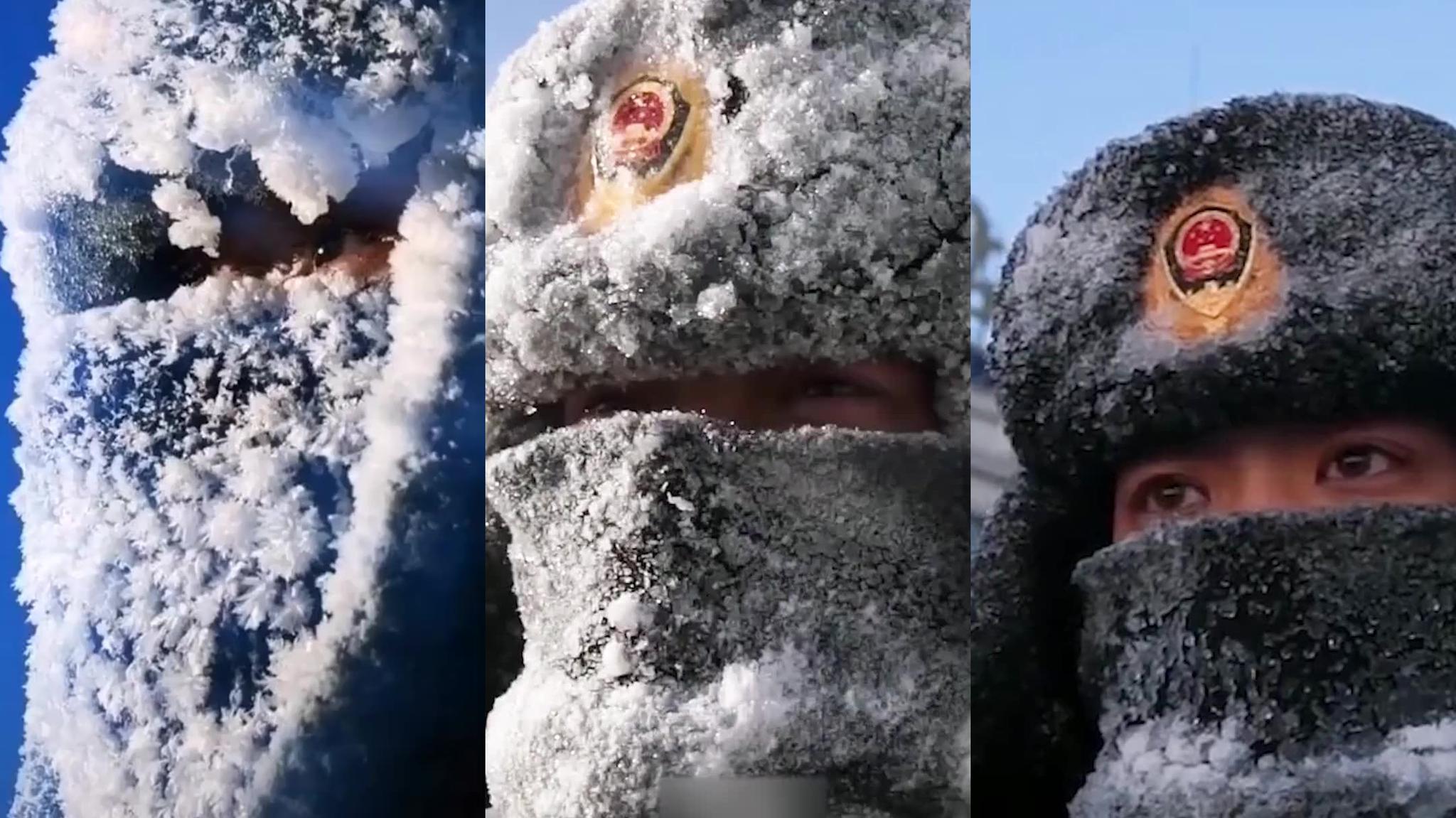 边防军人雪域高原对国旗宣誓:坚决守护好祖国的边防线!