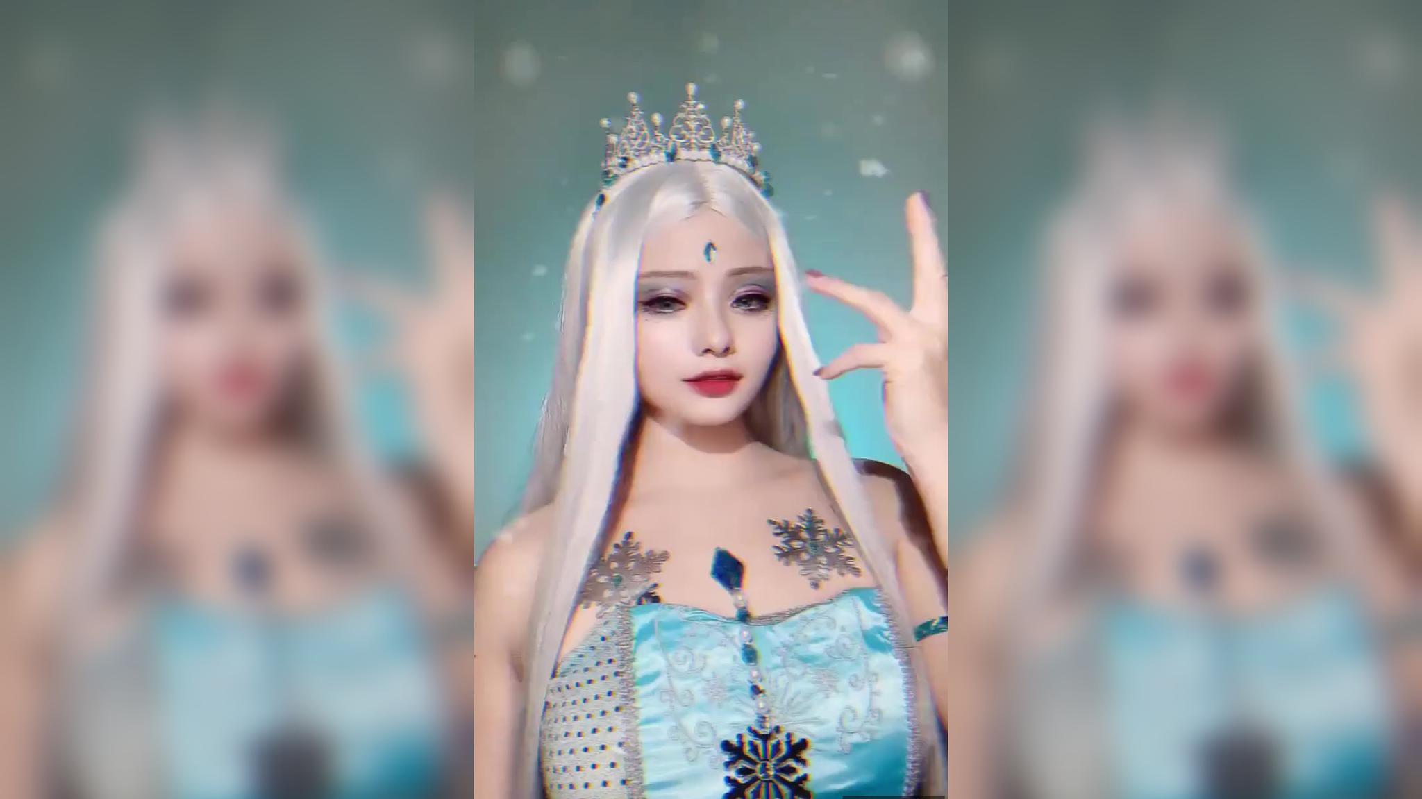 cos叶罗丽精灵梦,冰公主都这么像