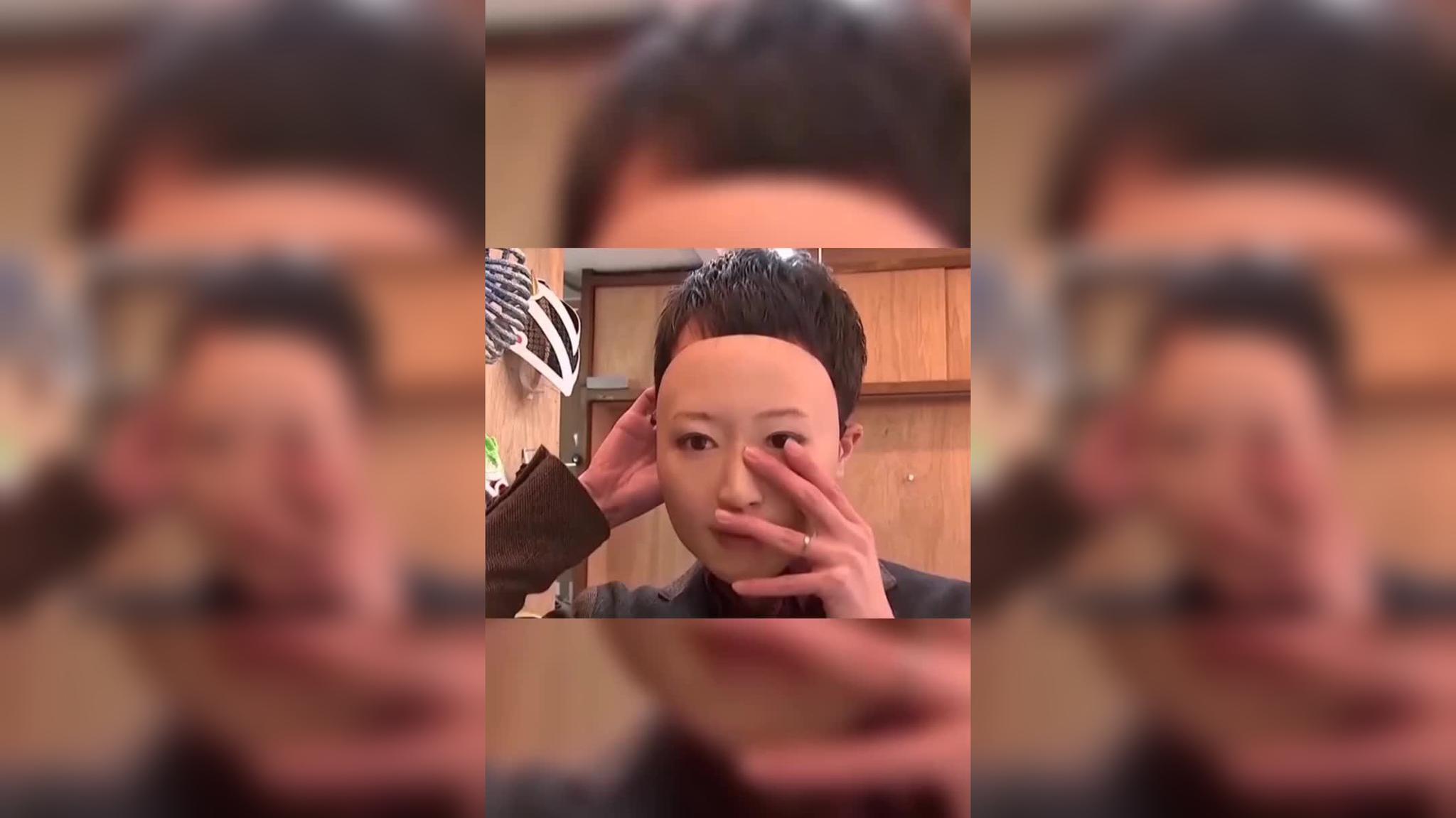 戴面具变脸不是梦?日本现3d仿真人脸面具