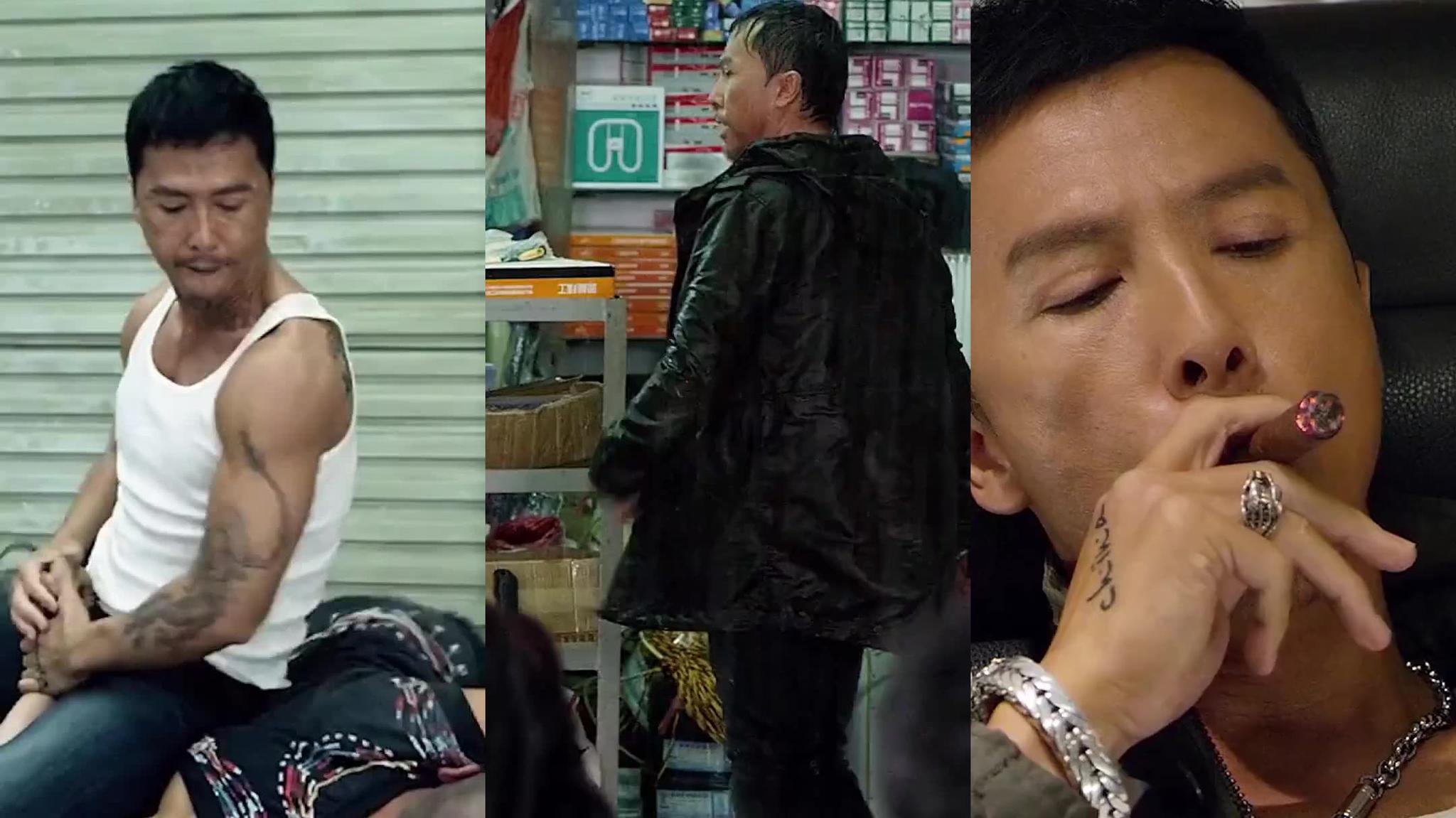 甄子丹堪称抽烟鬼才,这一手嘟嘴抽烟,我学了一天都没学会!